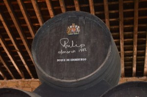 Prince Philips personal barrel of sherry
