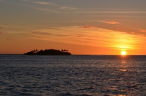 Sunset, Tonga