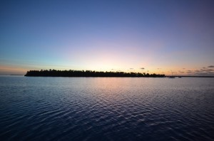 Sunrise Pangaimotu Island