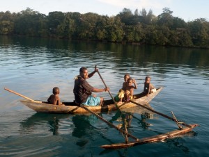 Outriggers are used in PNG