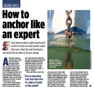 How to anchor like an expert