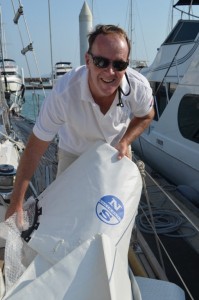 The excitement of new sails!