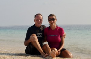 Three years celebrated in the Maldives